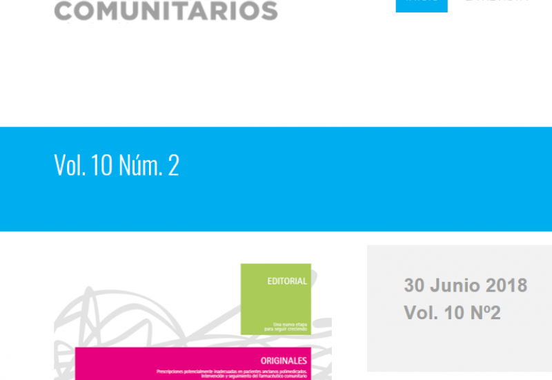 farmacéuticos comunitarios vol 10 nº 2