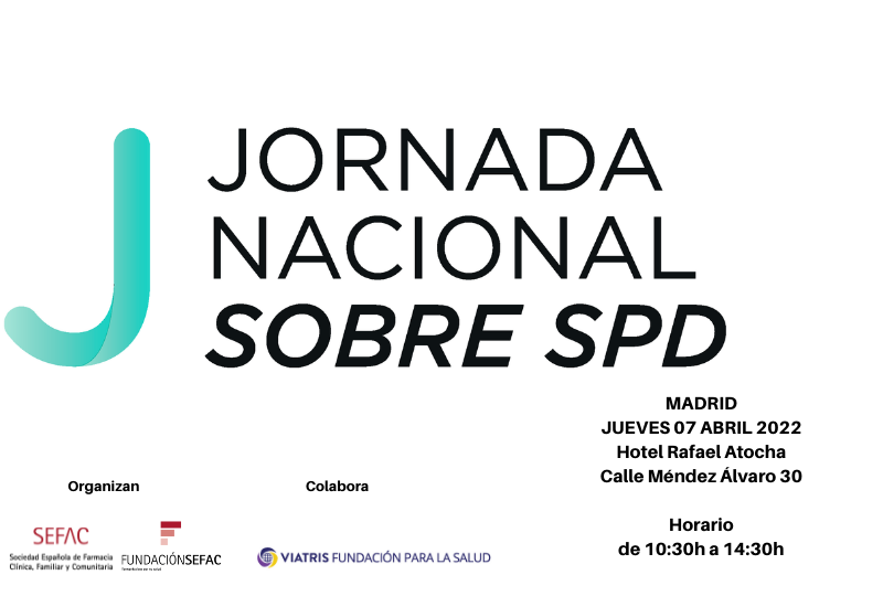 Ya puedes inscribirte a la Jornada Nacional SEFAC sobre SPD (7 de abril, gratuita, aforo limitado)