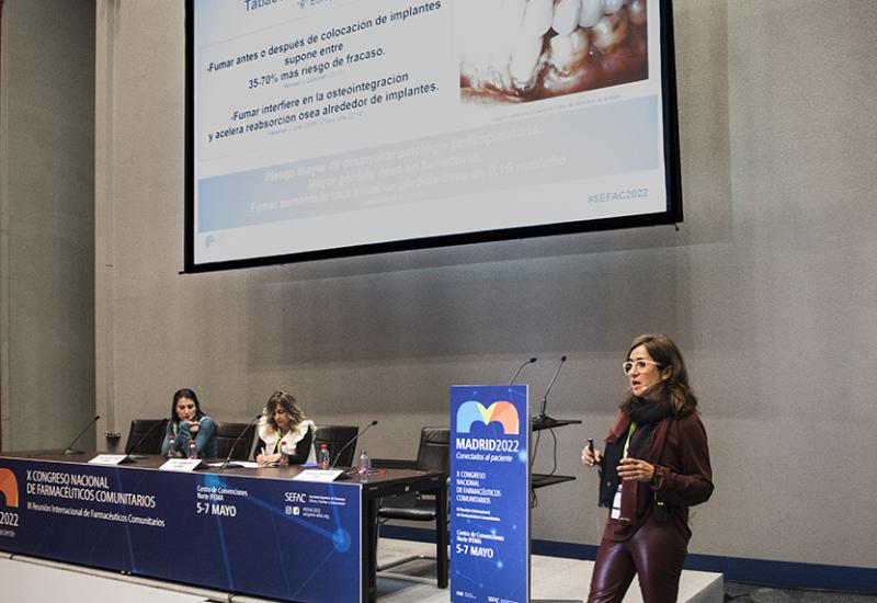 X Congreso SEFAC. Sesión práctica: Tabaquismo y salud bucodental