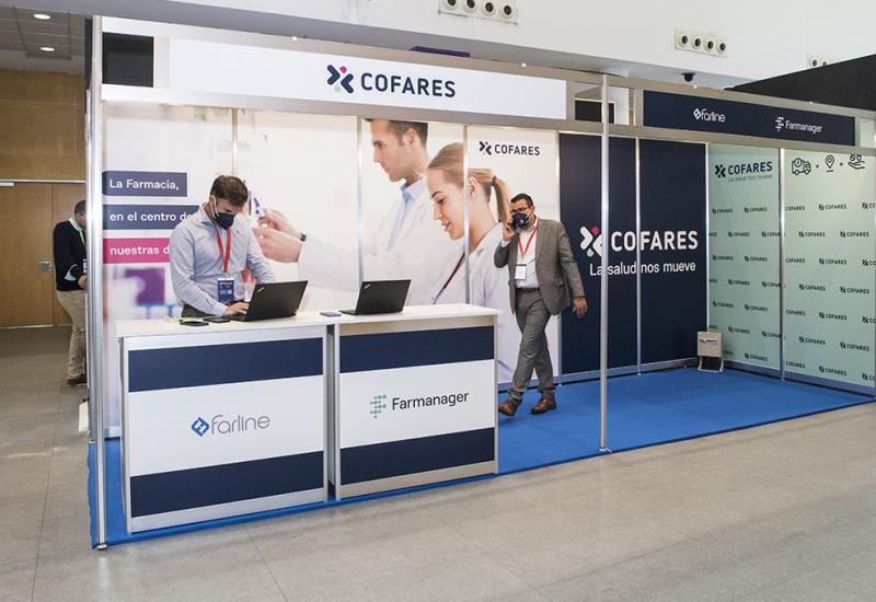 X Congreso SEFAC. Zona de exposición comercial